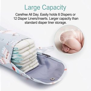 Waterproof Baby Diaper Organizer Bag