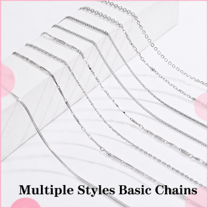 925 Sterling Silver Chopin Chain Necklace