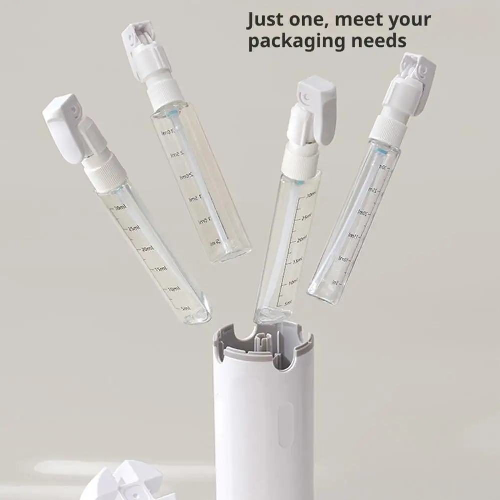 4 In 1 Travel Dispenser Portable Travel Bottles Leak Proof Leakproof Travel Container For Perfume Shampoo Conditioner Lotion - Image 5