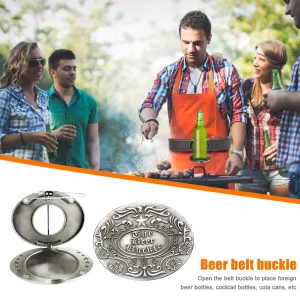 Metal Beer Belt Holster Bottle Holder