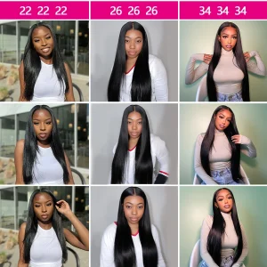 Brazilian Straight Human Hair Bundles