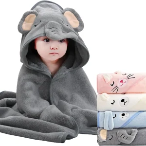 Organic Cotton Baby Hooded Towel