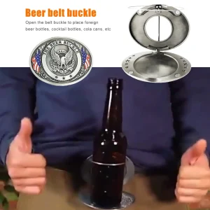 Metal Beer Belt Holster Bottle Holder