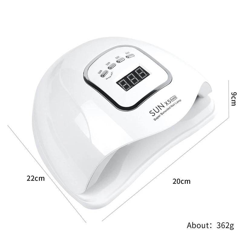 SUNX5Max 150W UV LED Nail Lamp For Fast Drying Gel Nail Phototherapy Machine 45 LEDs Manicure Salon Tool Equipment - Image 5