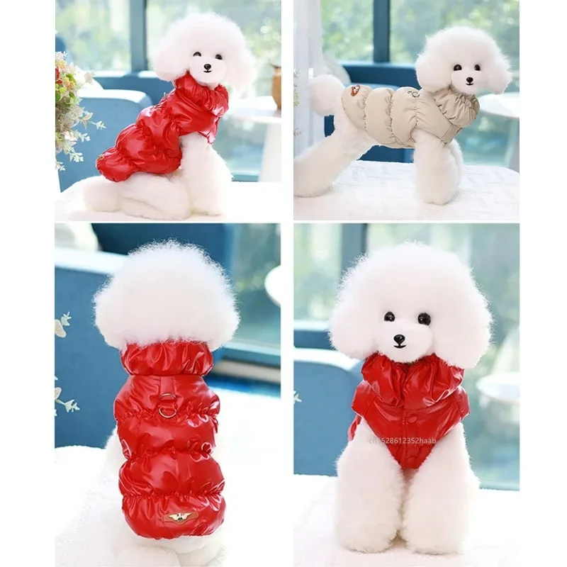 Soft Warm Dog Clothes Winter Padded Puppy Cat Coat Jacket For Small Medium Dogs Chihuahua French Bulldog Poodle Vest Pet Outfit - Image 6