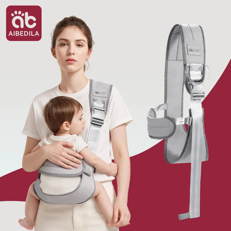 Baby Carrier Kids Waist Stool with Waist Protection Baby Strap Holding Adjustable Front Holding Type Big Baby Holding Holding - Image 2