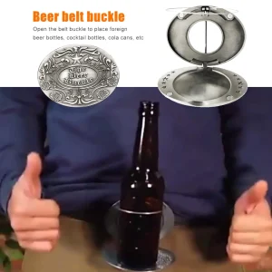 Metal Beer Belt Holster Bottle Holder