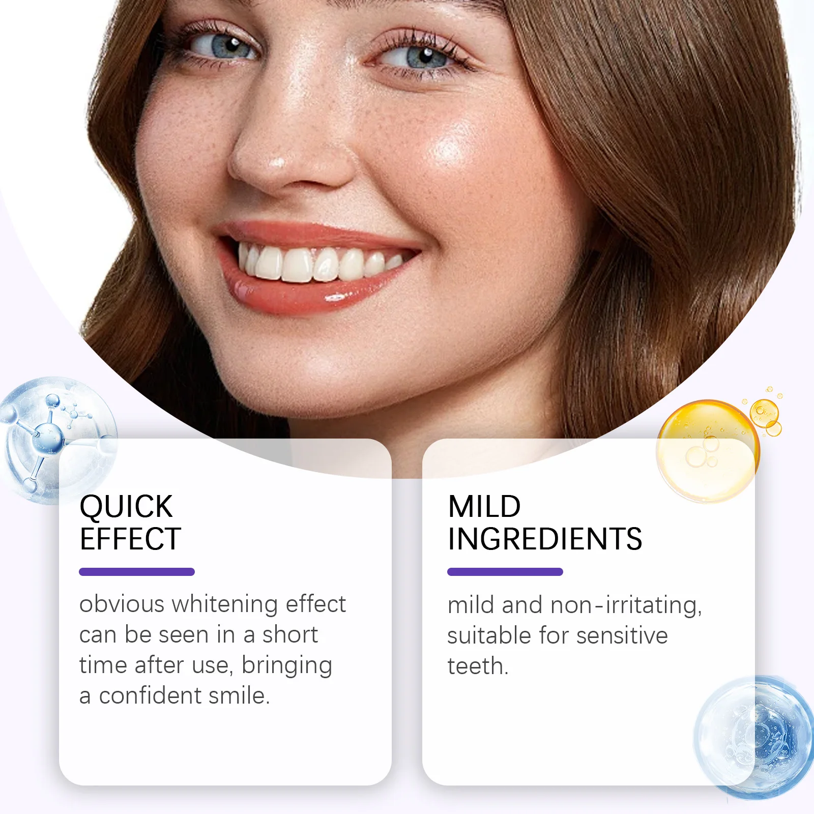 Purple Teeth Whitening Strips Brighten Tooth Remove Plaque Stain Cleaning Oral Hygiene Reduce Sensitivity Bleaching Dental Tools - Image 3