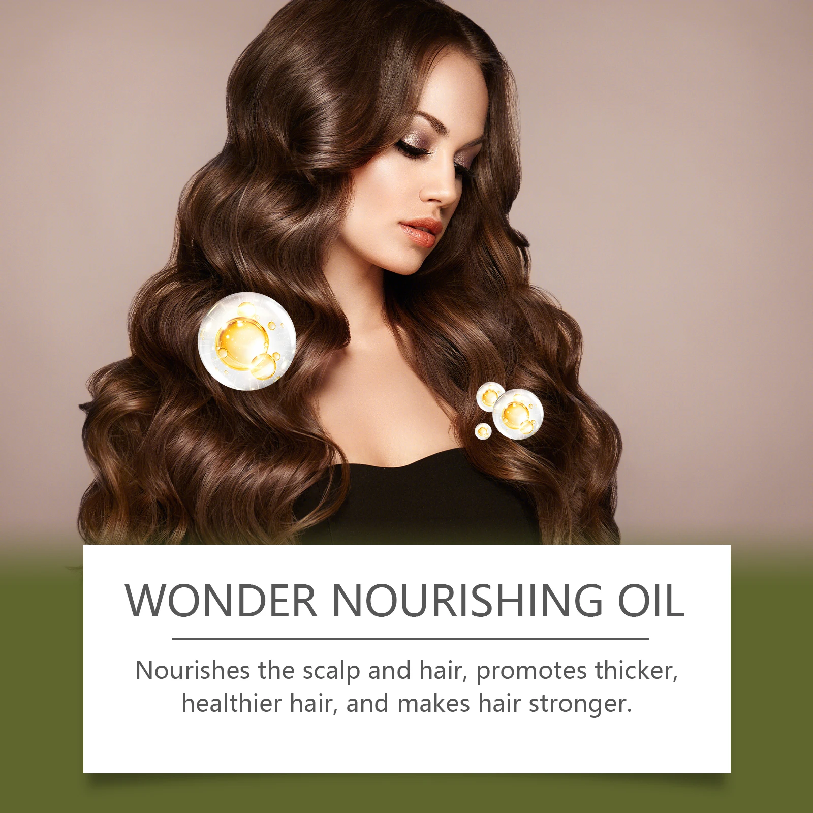 Batana Dense Hair Oil Hair Growth Prevent Hair Loss Repair Split Ends Damgaed Dry Soothing Scalp Strengthen Hair Regrowth Serum - Image 5