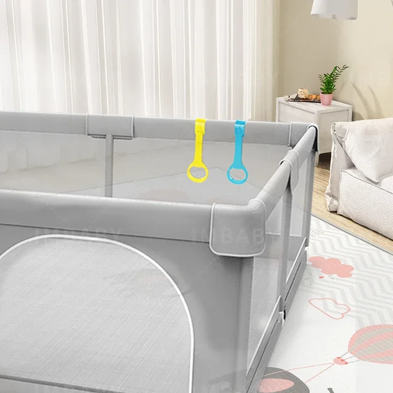 IMBABY Baby Playpen Gray Baby Activity Fence Large Baby Playground Safety Activities for Babies Games Park Playpen for Children - Image 6