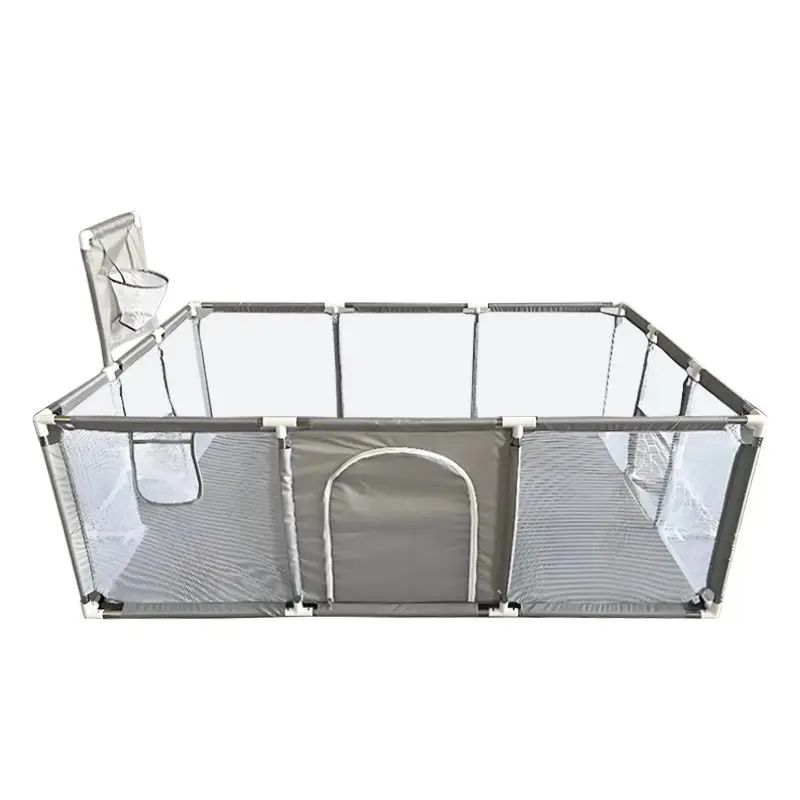 IMBABY Baby Playpen Gray Baby Activity Fence Large Baby Playground Safety Activities for Babies Games Park Playpen for Children - Image 5
