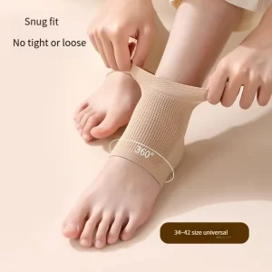 Heel Cracking Protection Cover Autumn And Winter Soft Silicone Invisible Heel Anti Cracking Socks Moisturizing Socks Foot Cover
