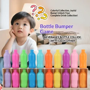 Fun Bottle-Guessing Game for Children, Color Memory Drink Matching Game, Brain Memory Training Educational Toy