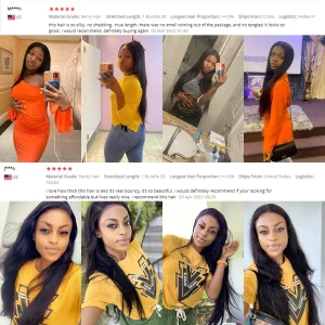 Brazilian Straight Human Hair Bundles