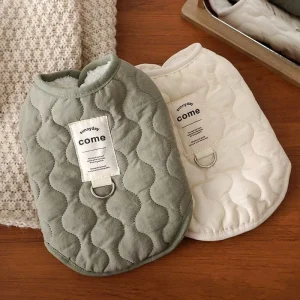 Warm Dog Clothes For Small Medium Dogs Cats Chihuahua Bichon Puppy Vest Jacket