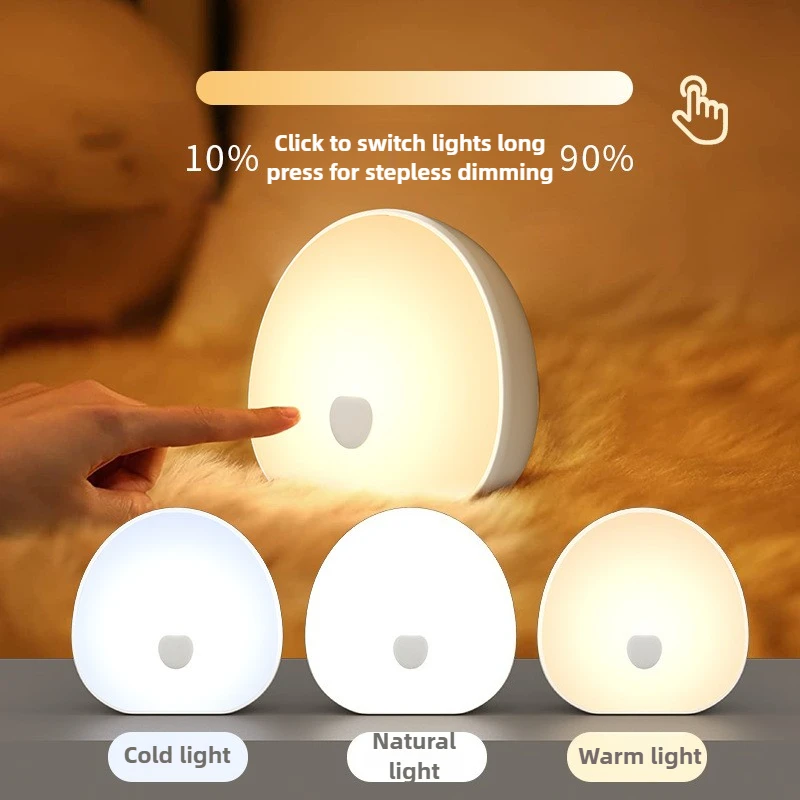 RGB Sleep White Noise Machine with Soothing Sound Touchable Rechargeable LED Night Light Relaxing Audio & Sleep Lamp for Baby - Image 3